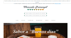 Desktop Screenshot of mercadoprovenzal.com